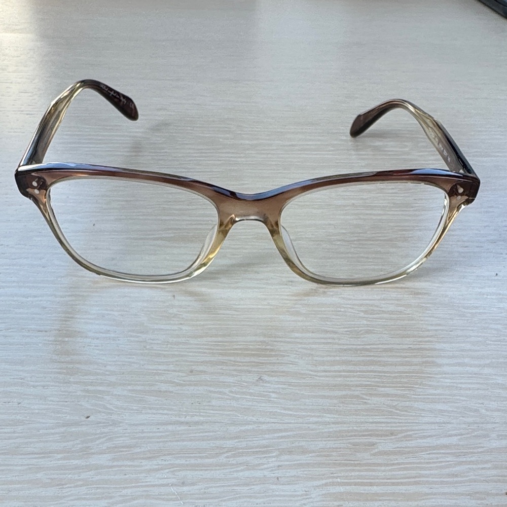 Oliver Peoples ASHTON Brown Gradient Eyeglasses